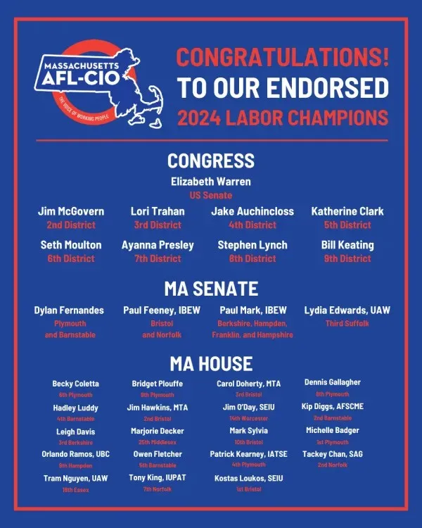 AFL-CIO Endorsements 2024